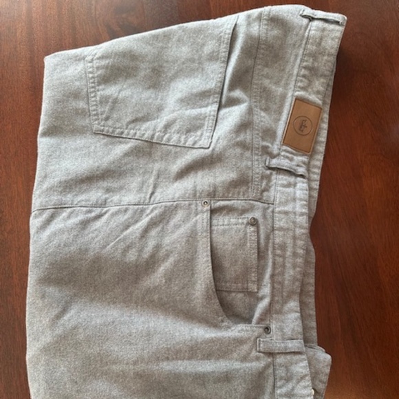Peter Millar Flannel Pants Big and Tall Size 44 x 34 - Picture 2 of 4